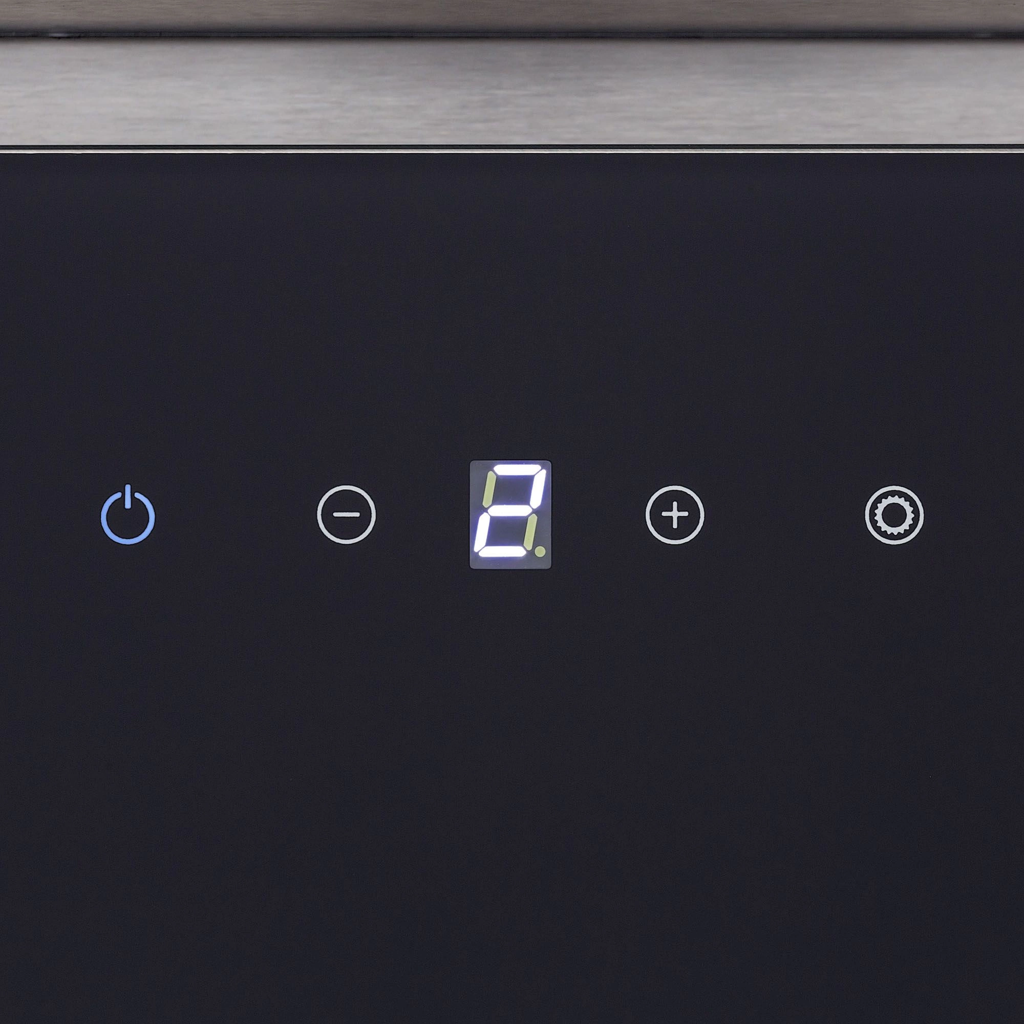 Вытяжка встраиваемая Krona Selina 600 GLASS BLACK S, фото 11