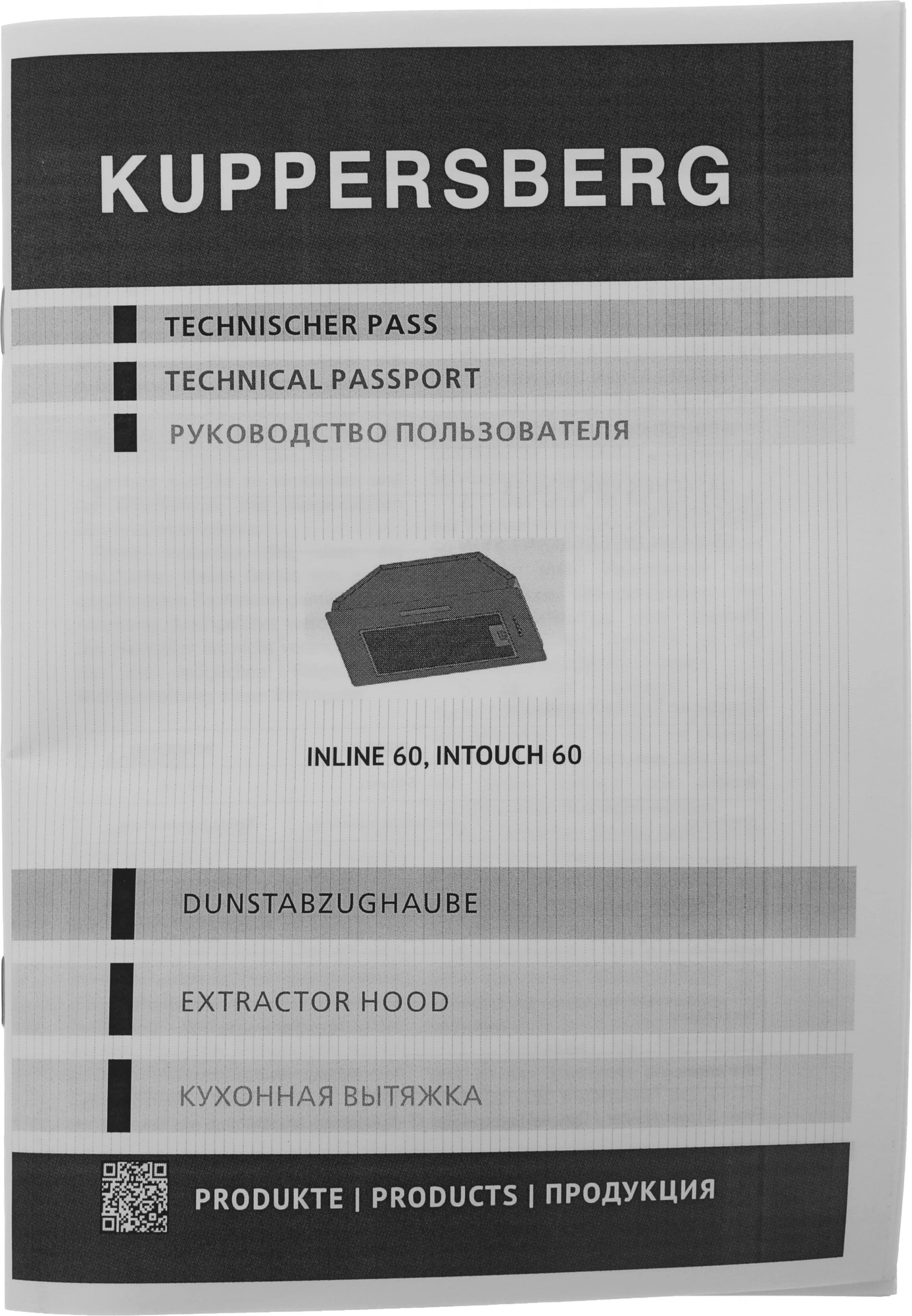 Вытяжка встраиваемая Kuppersberg Intouch 60 черный, фото 11