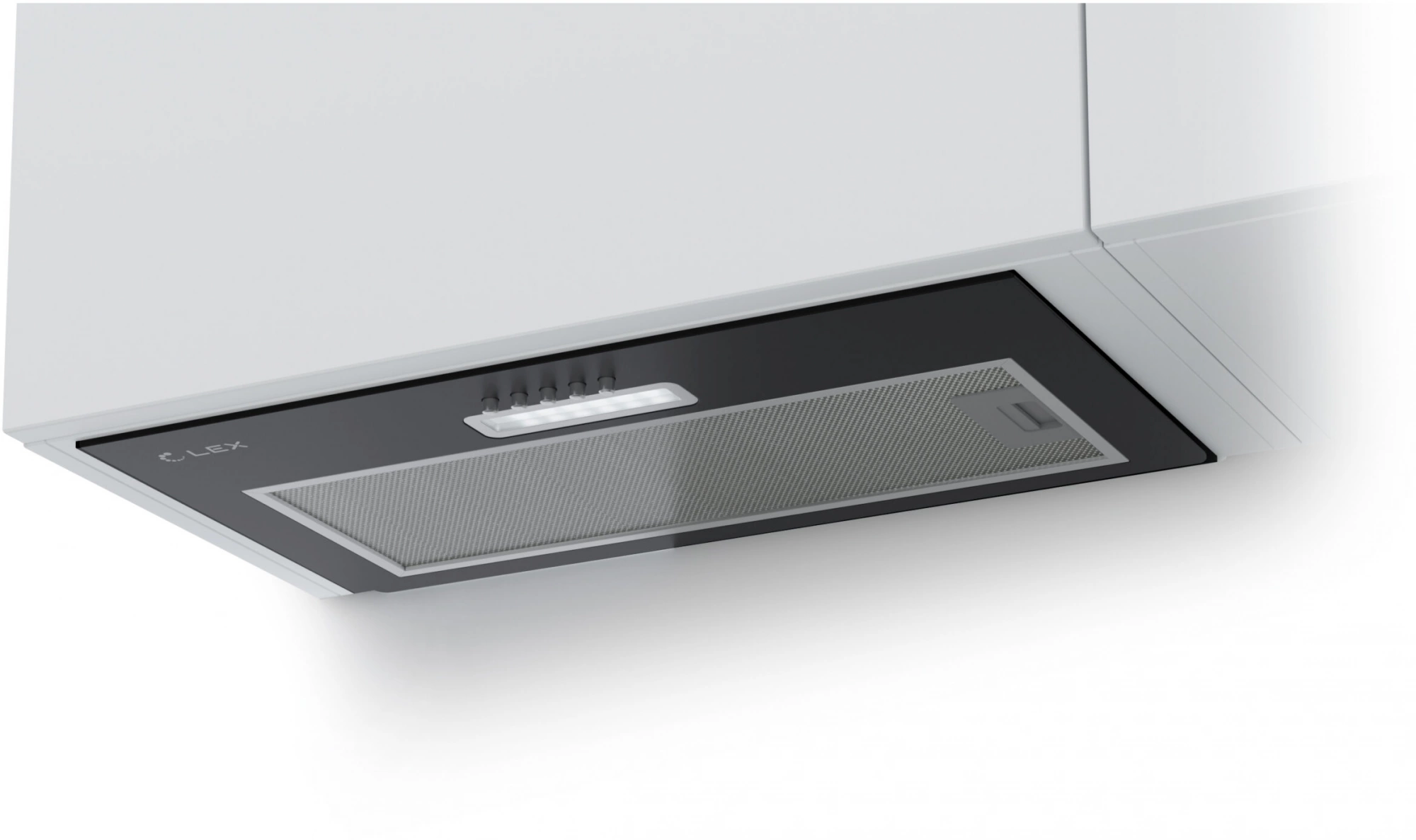 Вытяжка встраиваемая Lex GS Bloc LIGHT 600 черный, фото 2