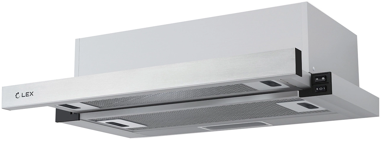 Вытяжка встраиваемая Lex HIDE 500 нержавеющая сталь