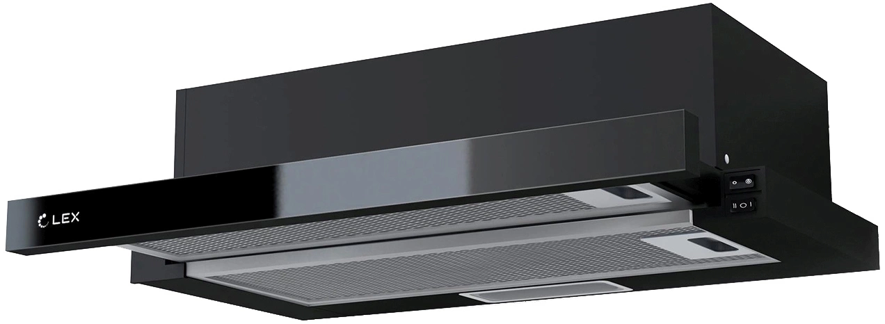 Вытяжка встраиваемая Lex HIDE G 600 черный