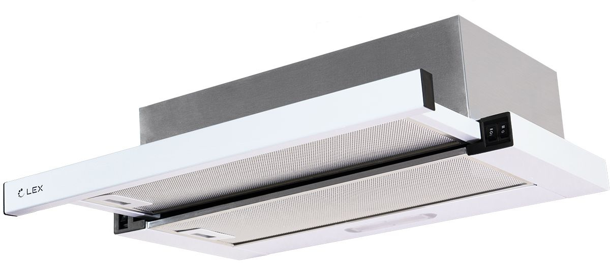 Вытяжка встраиваемая Lex Honver 2M 600 WHITE, фото 2