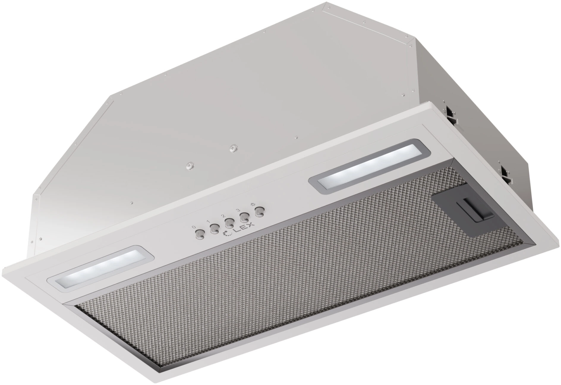 Вытяжка встраиваемая Lex Hyper 600 Inverter WH, превью следующего фото