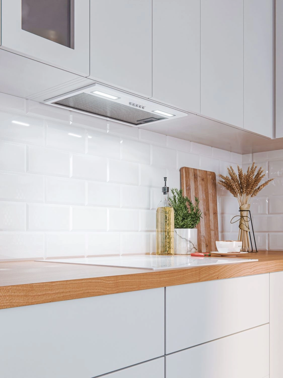 Вытяжка встраиваемая Lex Hyper 600 Inverter WH, фото 15