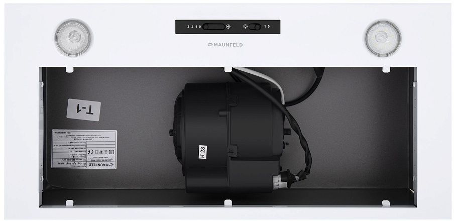 Вытяжка встраиваемая Maunfeld Crosby Light C 60 белый, фото 11