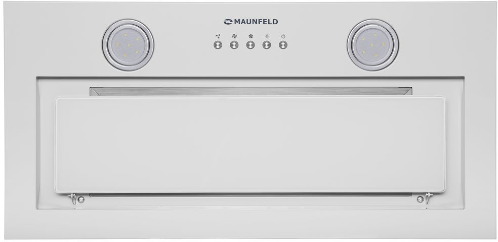 Вытяжка встраиваемая Maunfeld TRAPEZE 602IG белый, превью следующего фото
