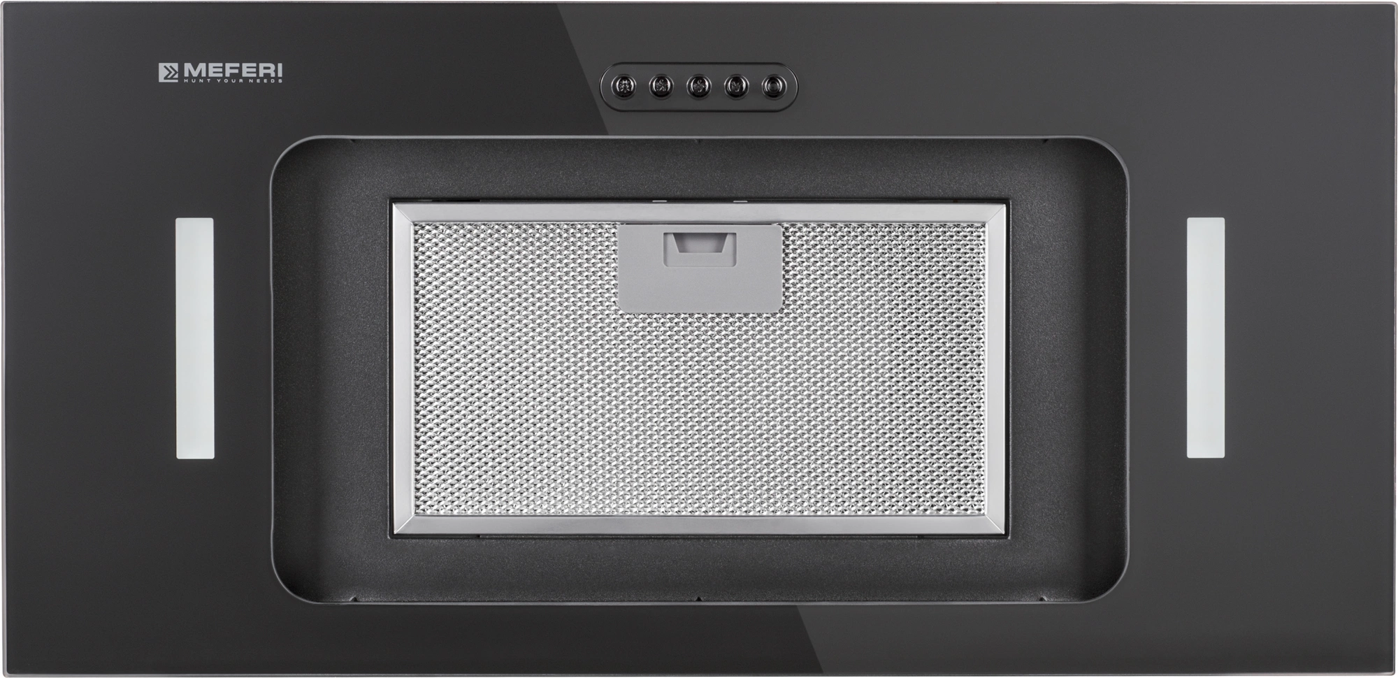 Вытяжка встраиваемая Meferi Ultra INBOX60BK Glass, фото 4