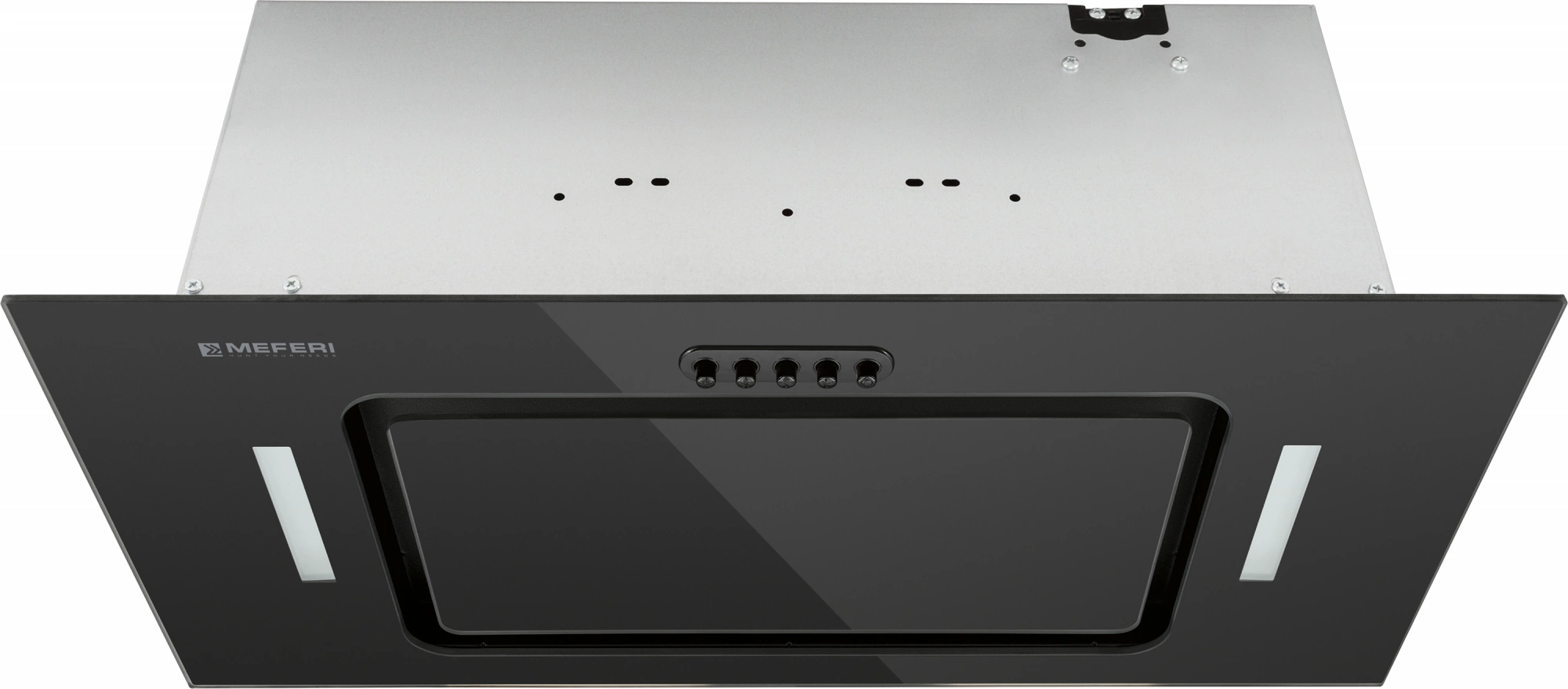 Вытяжка встраиваемая Meferi Ultra INBOX60BK Glass, фото 6