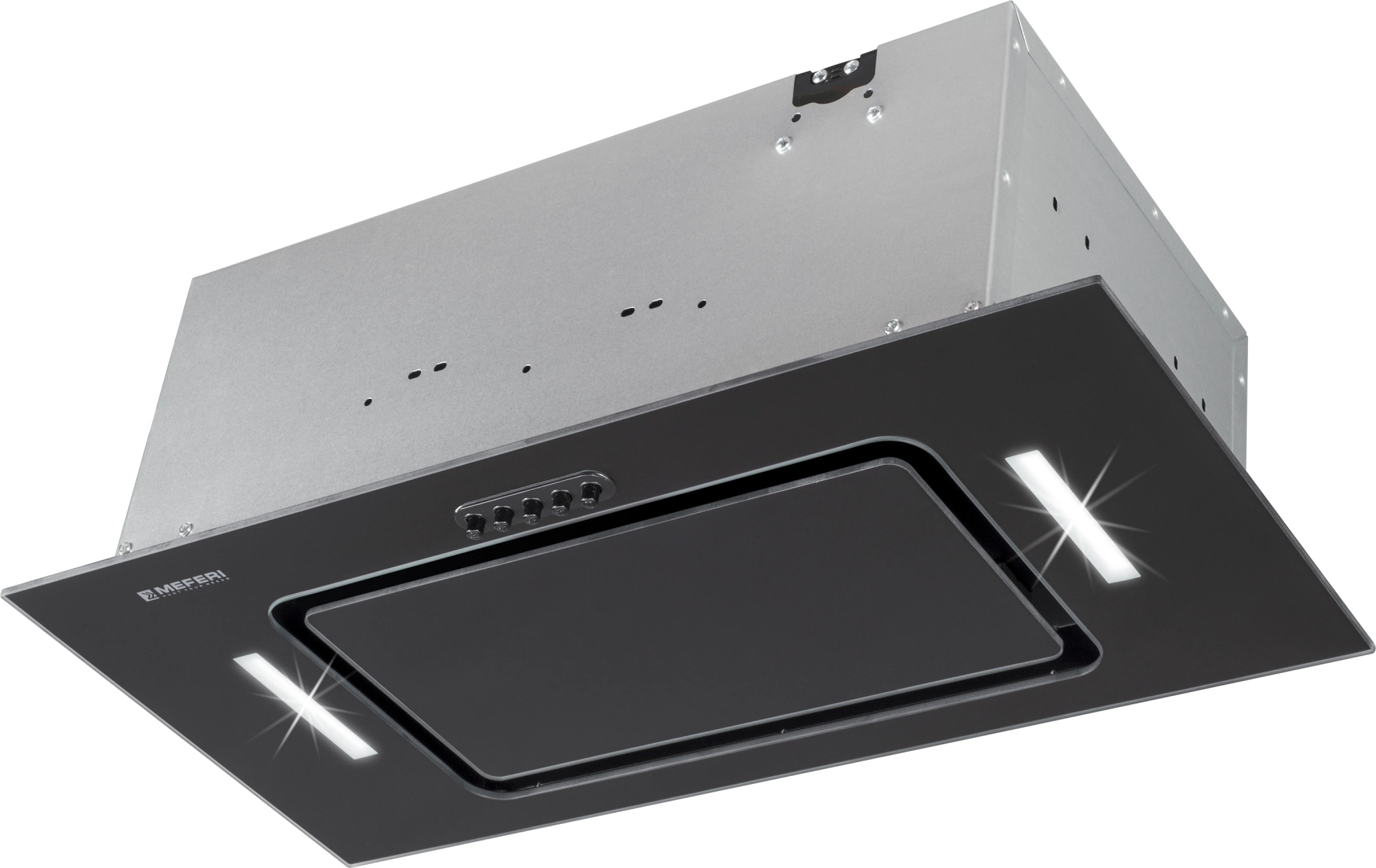 Вытяжка встраиваемая Meferi Ultra INBOX60BK Glass, фото 9