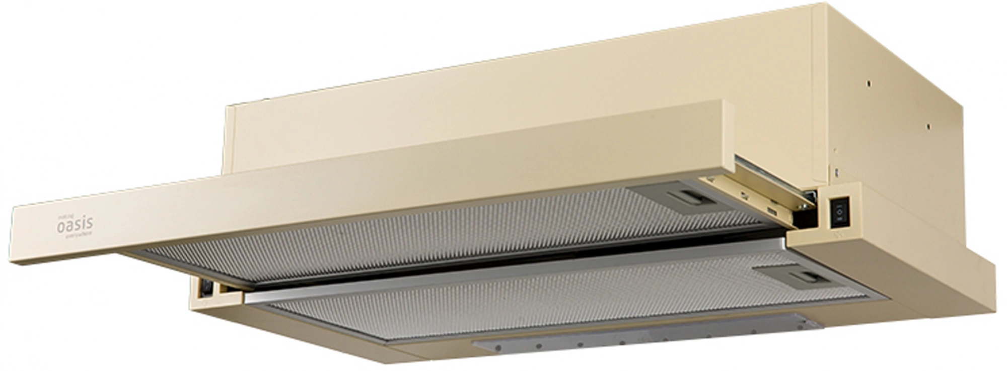 Вытяжка встраиваемая Oasis UV-60I (F) беж, фото 5