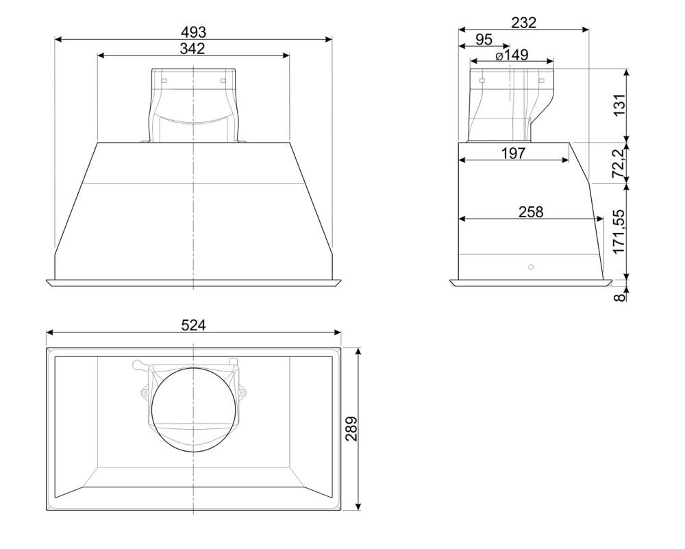 Вытяжка встраиваемая SMEG KSEG5XSA, фото 3