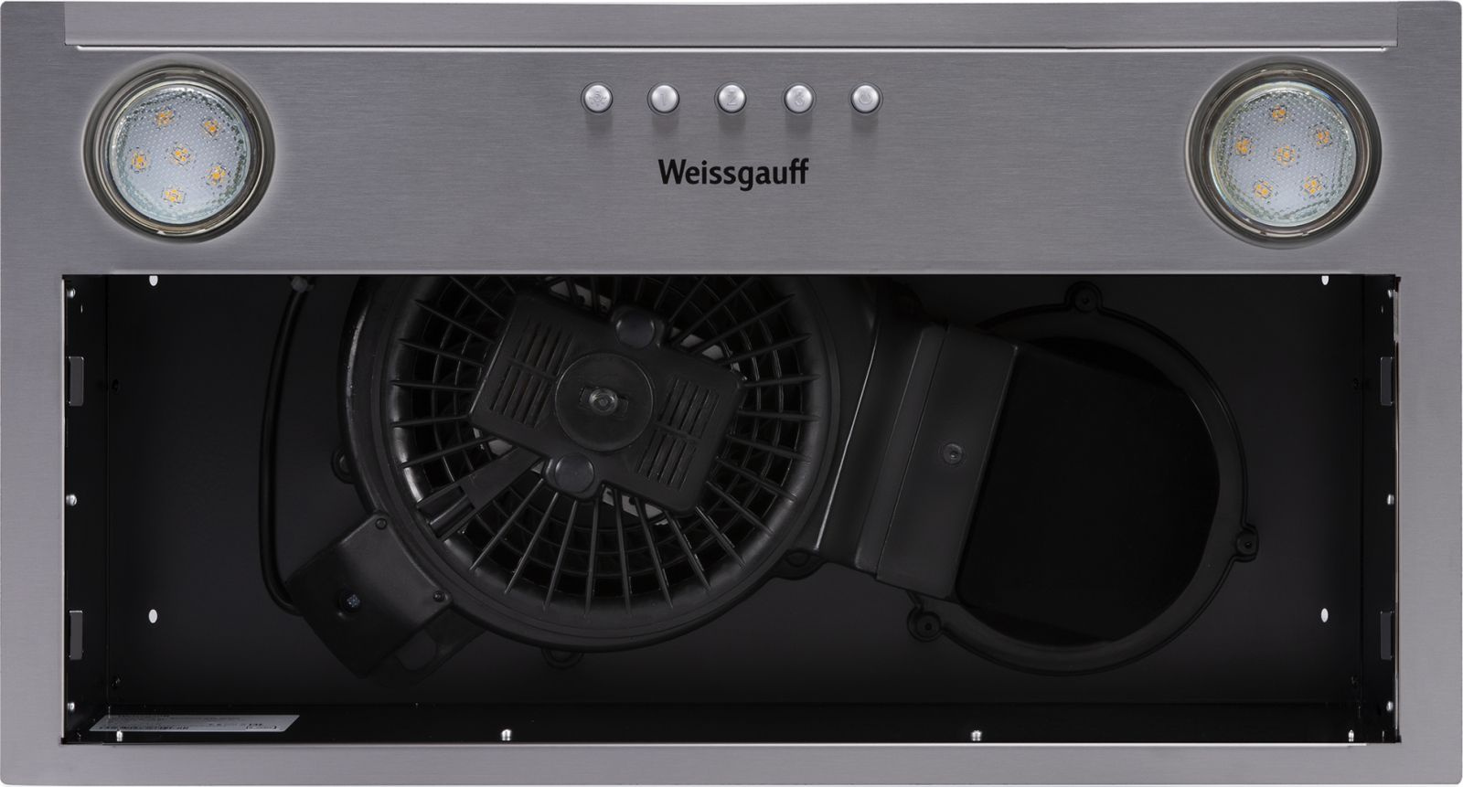 Вытяжка встраиваемая Weissgauff Alpha 45 PB IX, фото 2