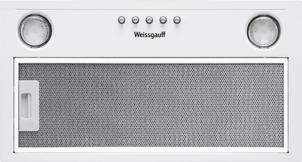 Вытяжка встраиваемая  WEISSGAUFF ALPHA 45 PB WH, фото 3