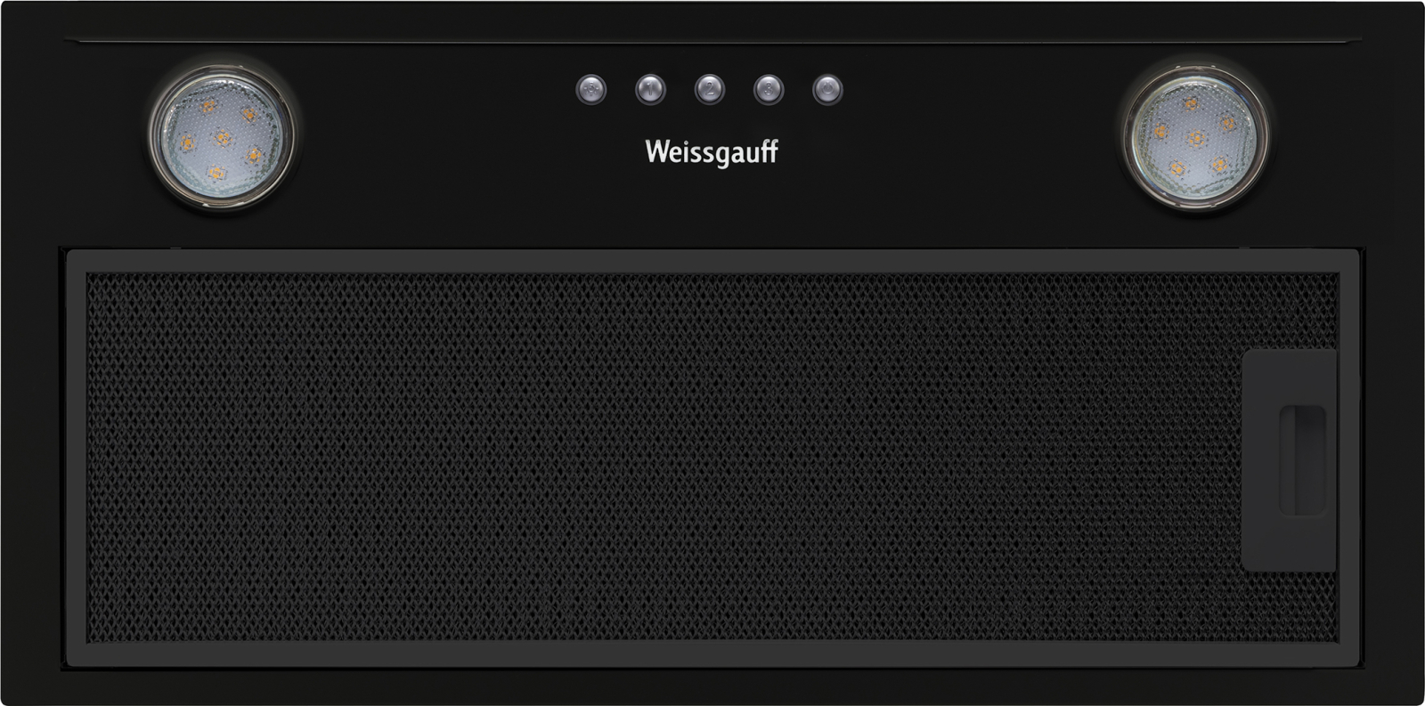Вытяжка встраиваемая Weissgauff Alpha 50 PB BL, превью следующего фото