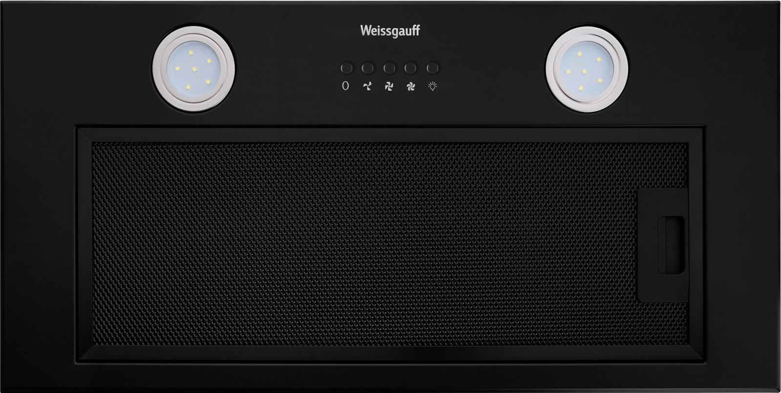 Вытяжка встраиваемая Weissgauff Dubhe 60 PB BL