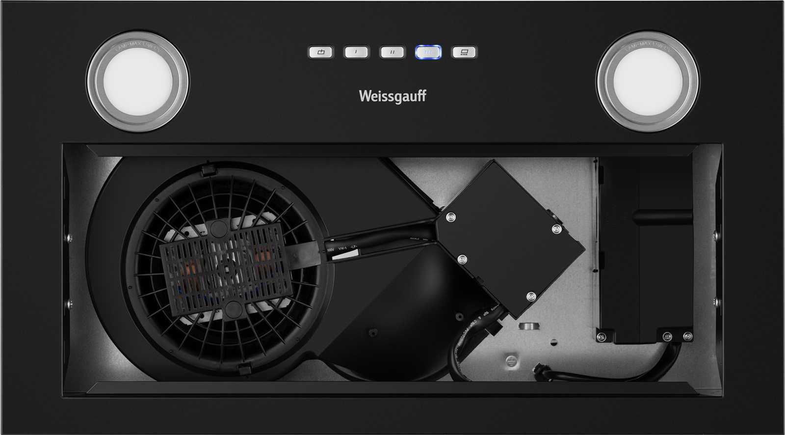 Вытяжка встраиваемая Weissgauff FIONA 60 BL, фото 6