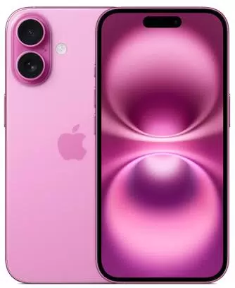 Смартфон Apple iPhone 16 128GB Dual SIM Pink