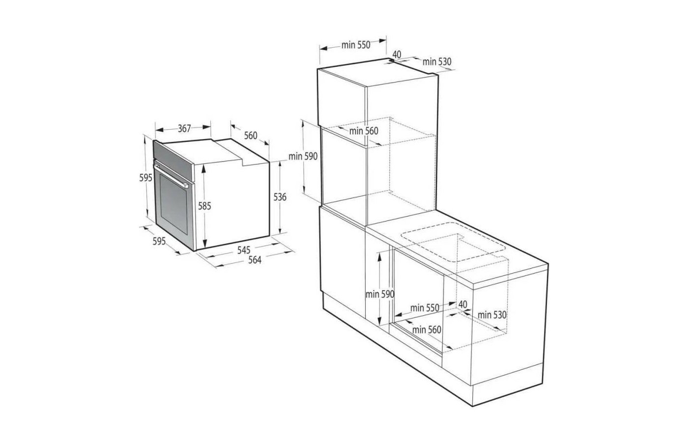 Gorenje bcs798s24x