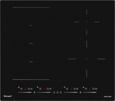 Индукционная варочная панель WEISSGAUFF INVERTER HI 645 FLEX PREMIUM