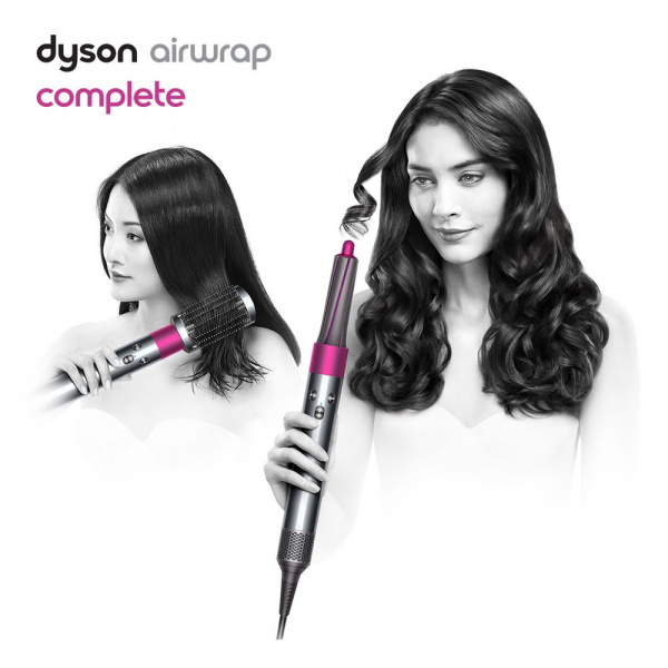 Стайлер для волос Dyson HS01 Airwrap Complete с насадками для выпрямления