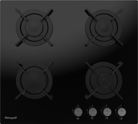 Газовая варочная панель WEISSGAUFF HG 640 BGV
