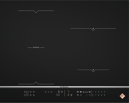 Индукционная варочная панель DE DIETRICH DPI7682X