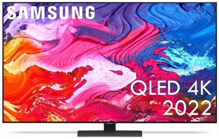 75" Телевизор Samsung QE75Q80B 2022 QLED, черный