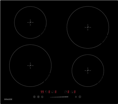 Индукционная варочная панель GRAUDE IK 60.0 AS