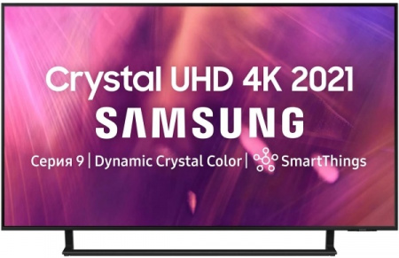 55" Телевизор Samsung UE55AU9070U 2021 LED, HDR RU, titan gray