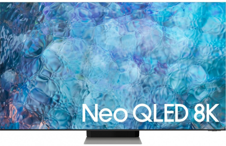 Телевизор Samsung QE85QN900AU 2021 QLED, HDR, нержавеющая сталь