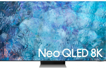 Телевизор Samsung QE75QN900BU HDR, Neo QLED, нержавеющая сталь