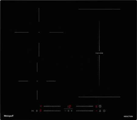 Индукционная варочная панель WEISSGAUFF INVERTER HI 643 BSCM FLEX