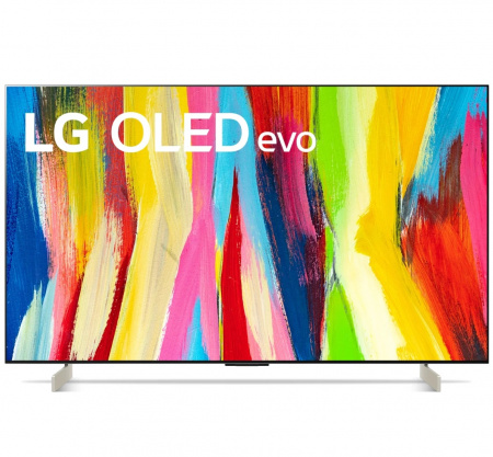 Телевизор LG OLED42C2RLA 2022 OLED, HDR, холодный беж